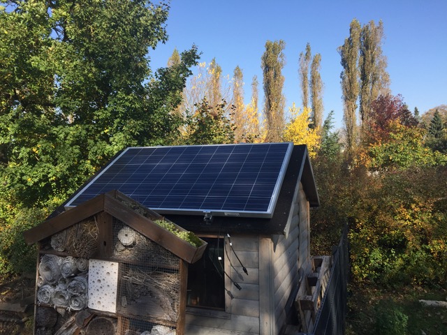 Solar-Gartenbewässerung